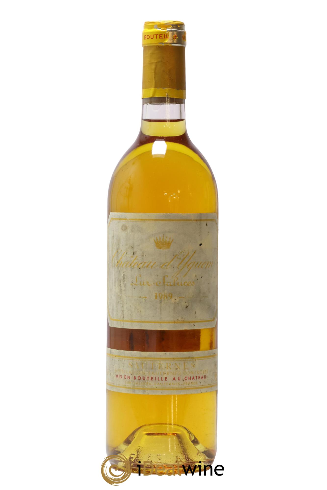 Château d' Yquem 1er Cru Classé Supérieur 1989 - Lotto di 1 bottiglia - 0
