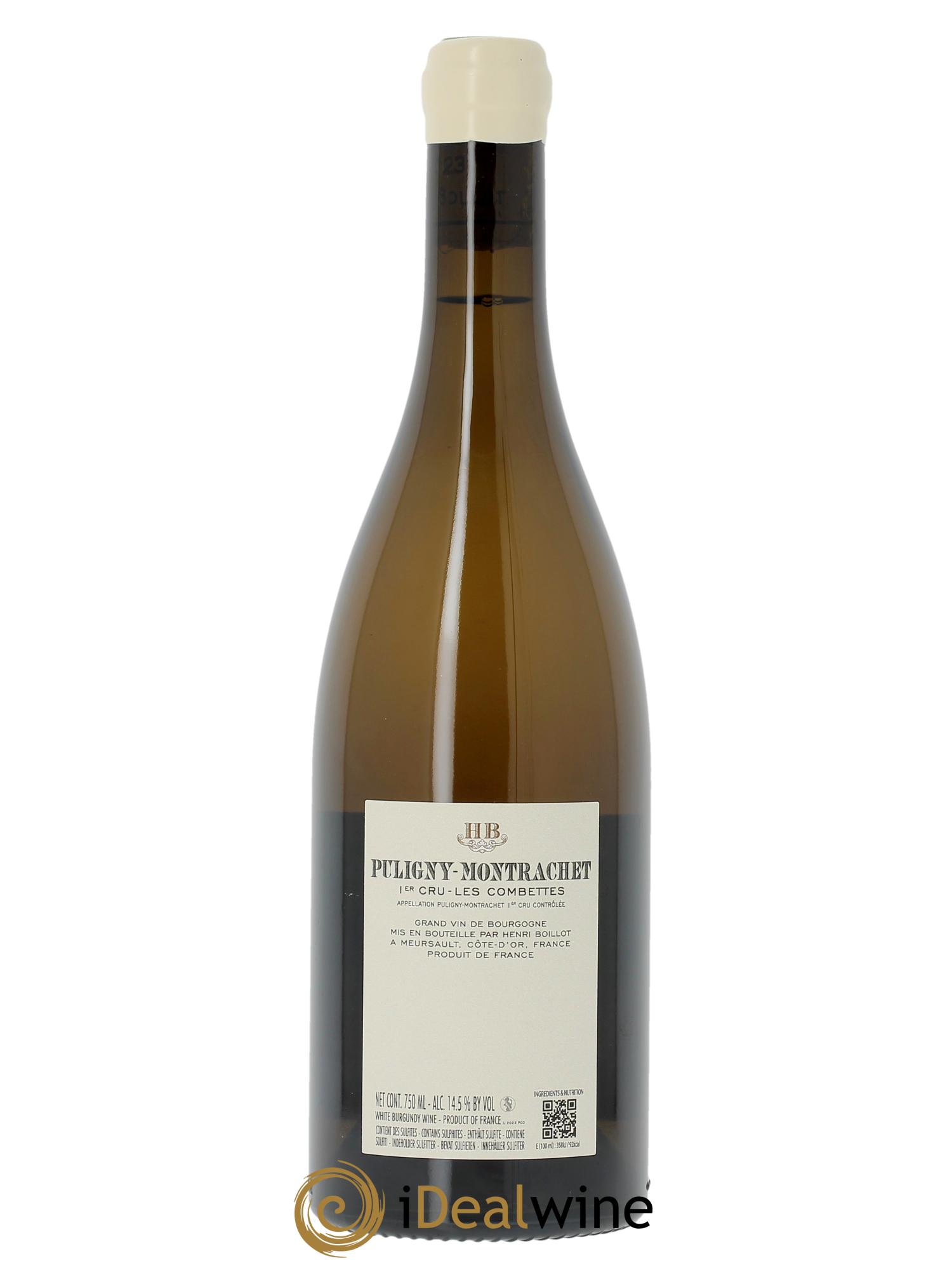 Puligny-Montrachet 1er Cru Les Combettes Henri Boillot (Domaine) 2023 - Lotto di 1 bottiglia - 1
