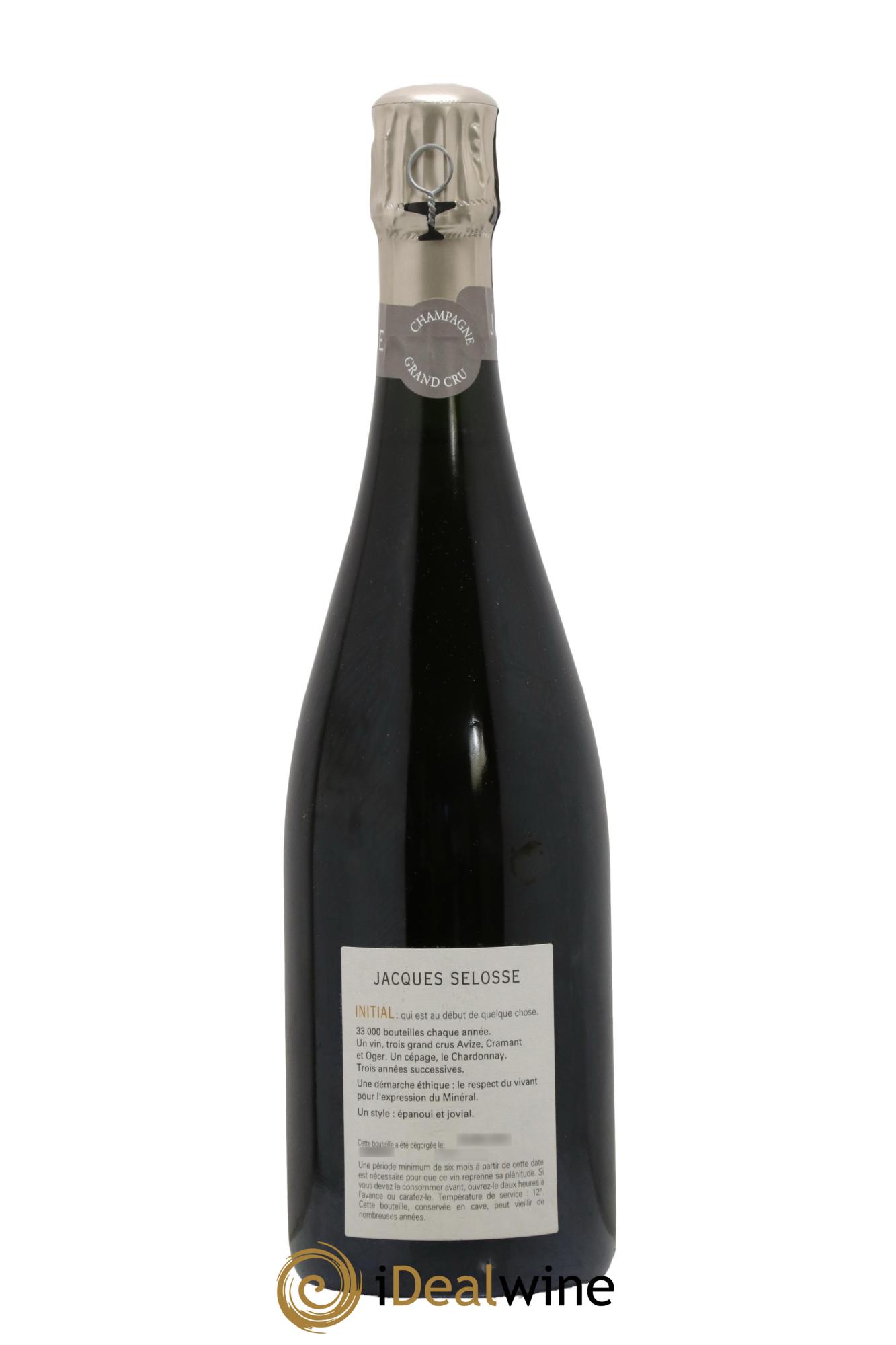 Initial Brut Jacques Selosse - Lotto di 1 bottiglia - 1