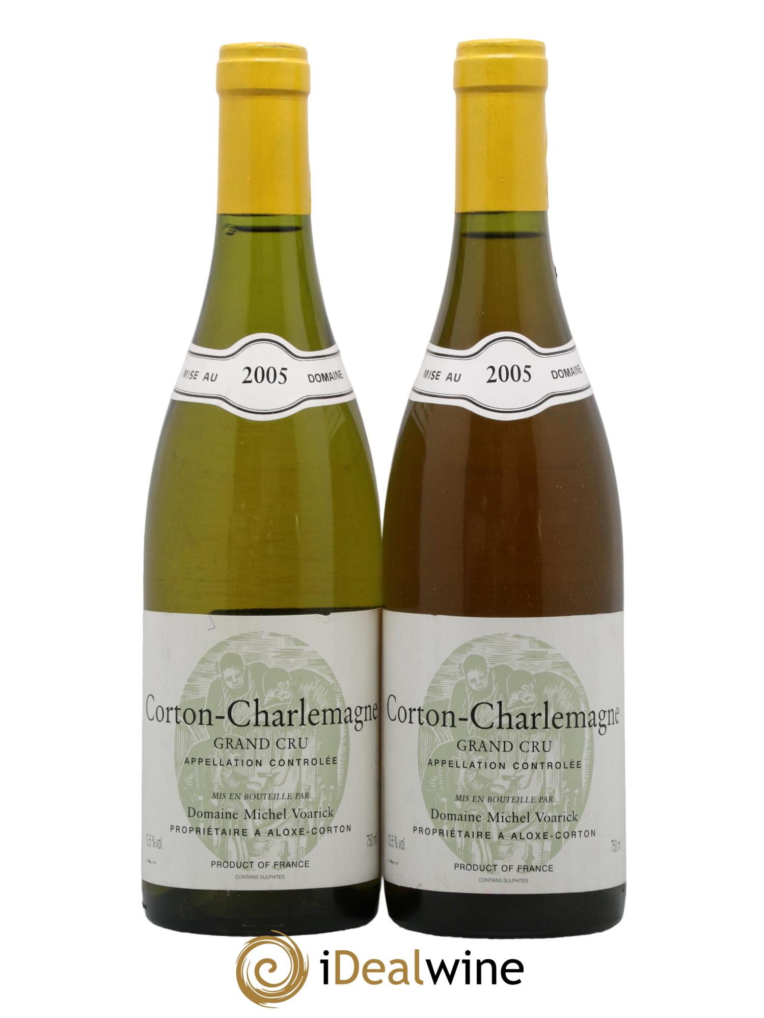 Corton-Charlemagne Grand Cru Michel Voarick 2005 - Lot de 2 bouteilles - 0