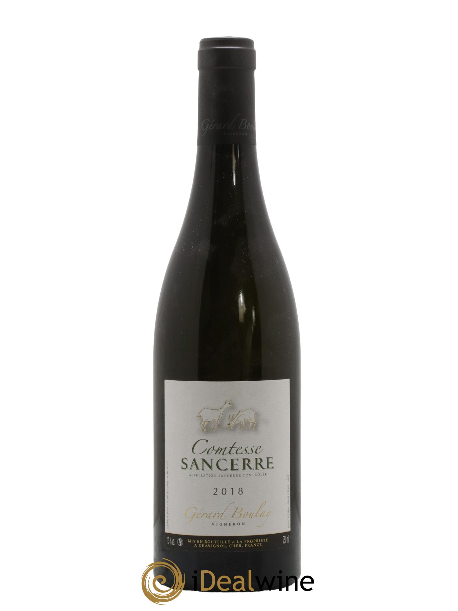 Sancerre Comtesse Gérard Boulay 2018 - Lot de 1 bouteille - 0