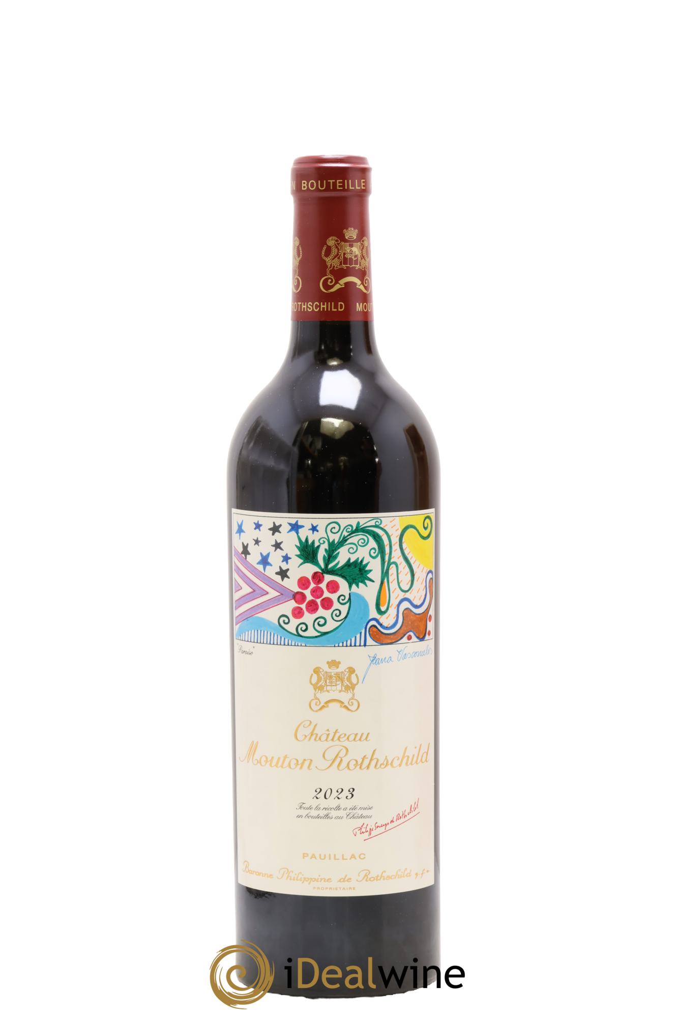 Château Mouton Rothschild 1er Grand Cru Classé 2023 - Lot de 1 bouteille - 1