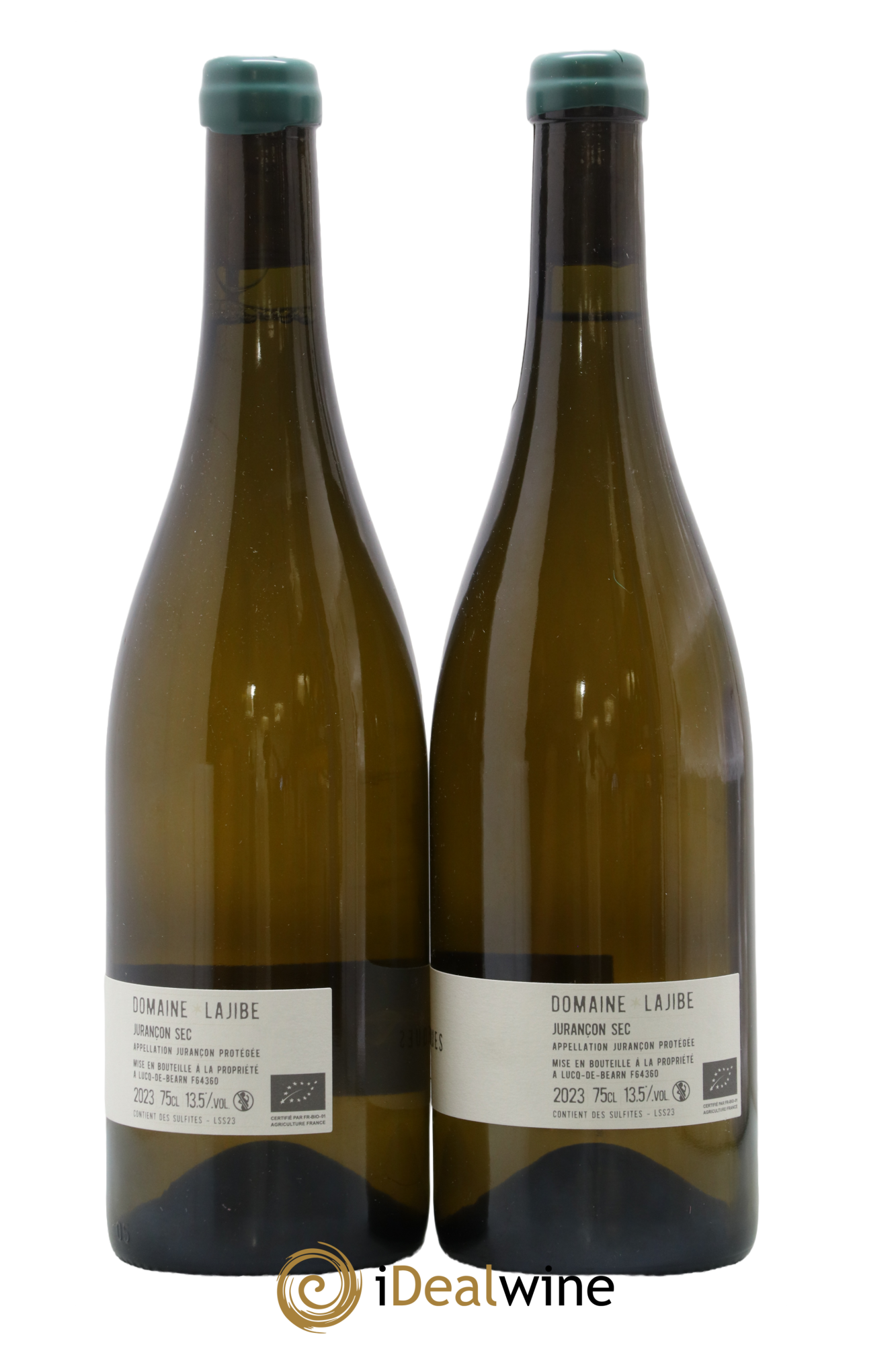 Jurançon sec Serres-Seques Domaine Lajibe - Jean-Baptiste Semmartin 2023 - Lot de 2 bouteilles - 1