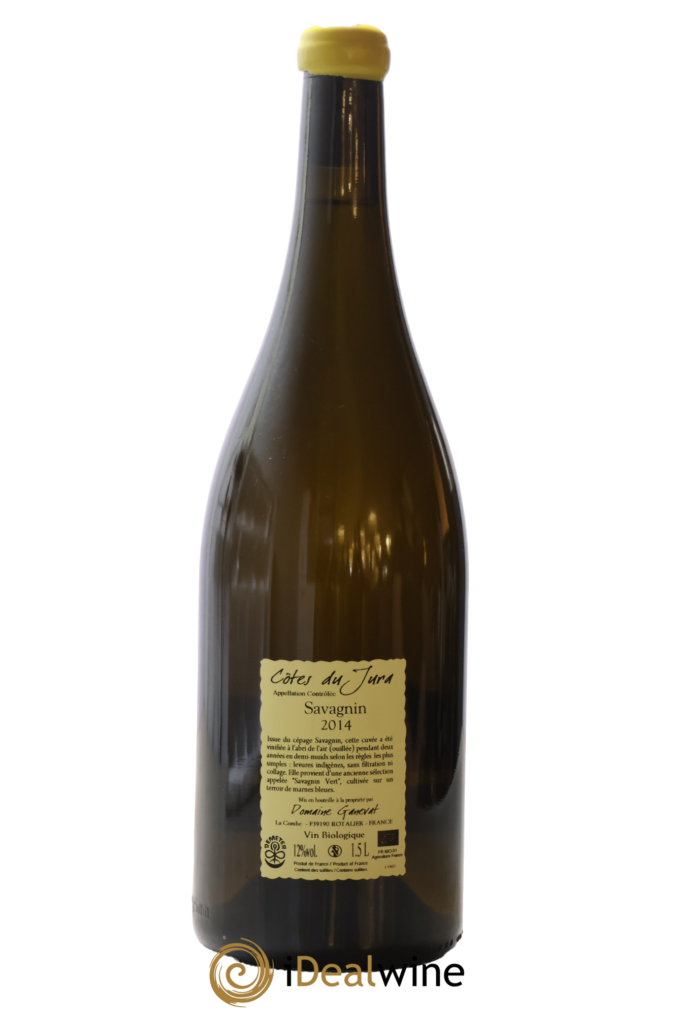 Côtes du Jura Les Chalasses Marnes Bleues Jean-François Ganevat (Domaine) 2014 - Lot de 1 magnum - 1