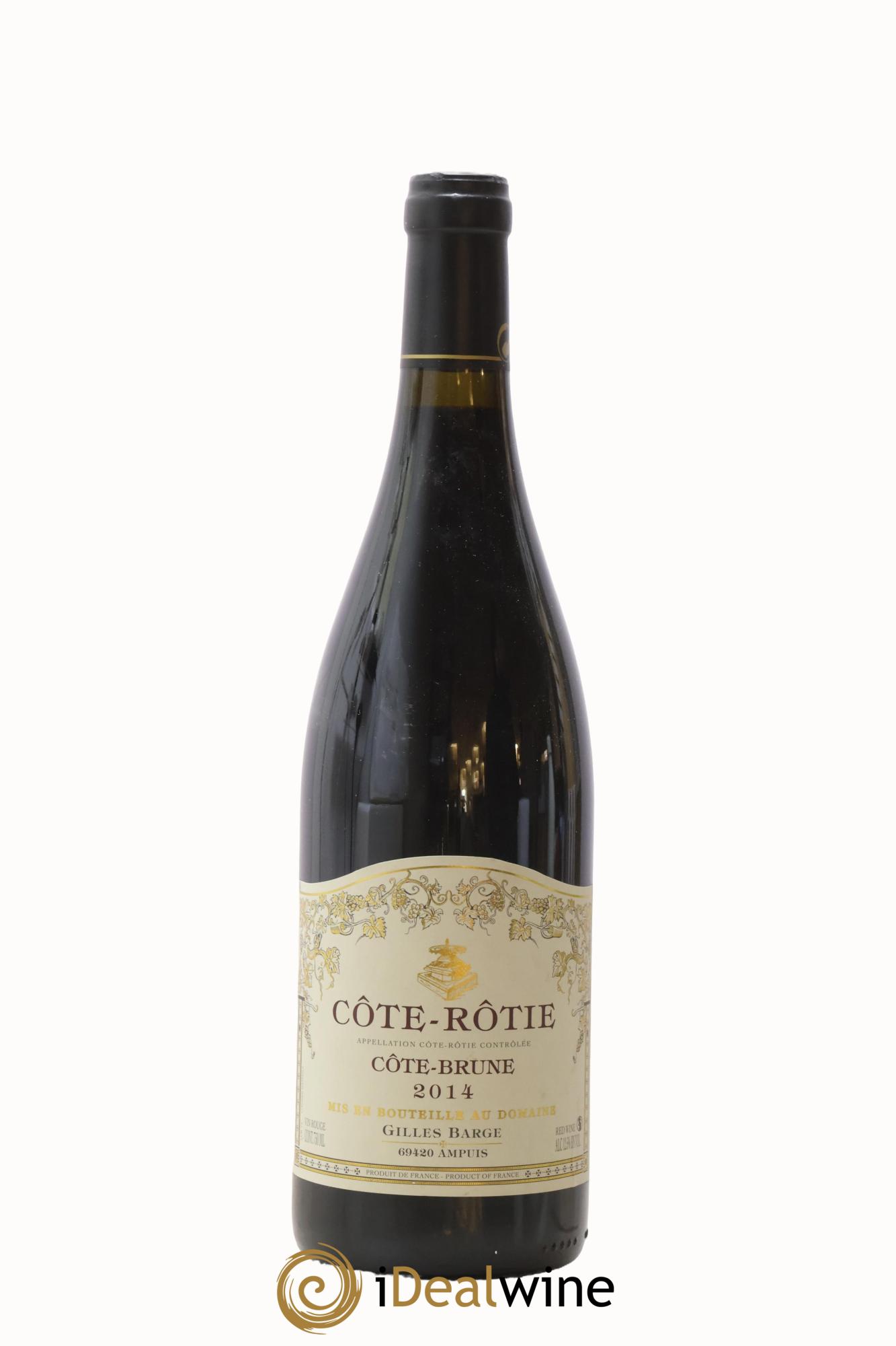 Côte-Rôtie Côte-Brune Barge (Domaine) 2014 - Lot de 1 bouteille - 0