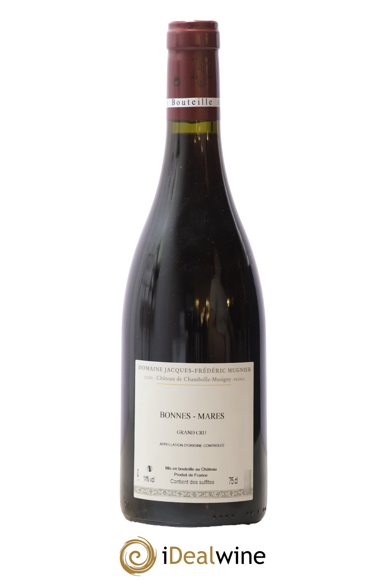 Bonnes-Mares Grand Cru Jacques-Frédéric Mugnier 2019 - Lot de 1 bouteille - 1