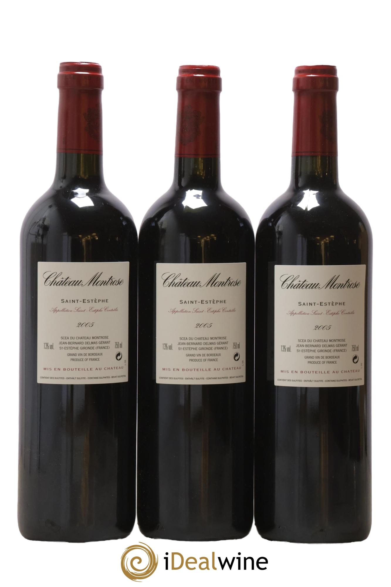 Château Montrose 2ème Grand Cru Classé 2005 - Posten von 12 Flaschen - 6