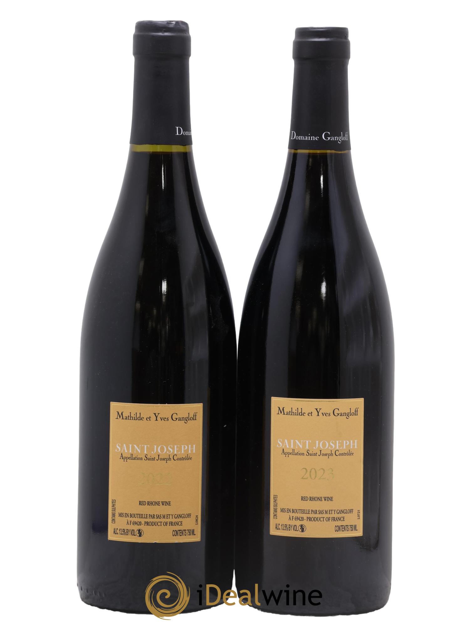 Saint-Joseph Gangloff (Domaine) 2023 - Lot of 2 bottles - 1