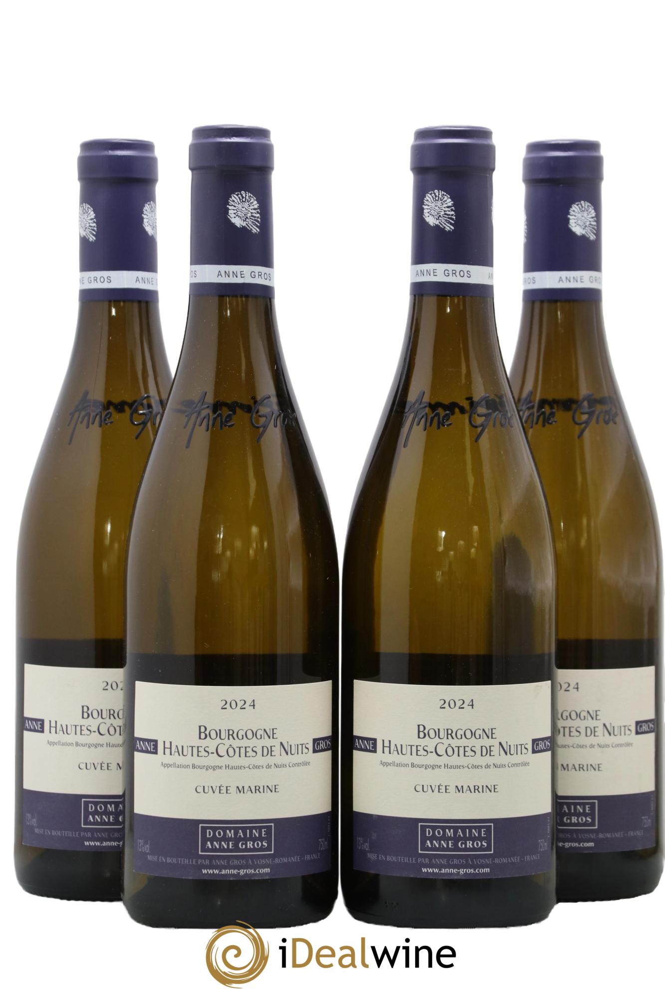 Hautes-Côtes de Nuits Cuvée Marine Anne Gros 2024 - Lot de 4 bouteilles - 0