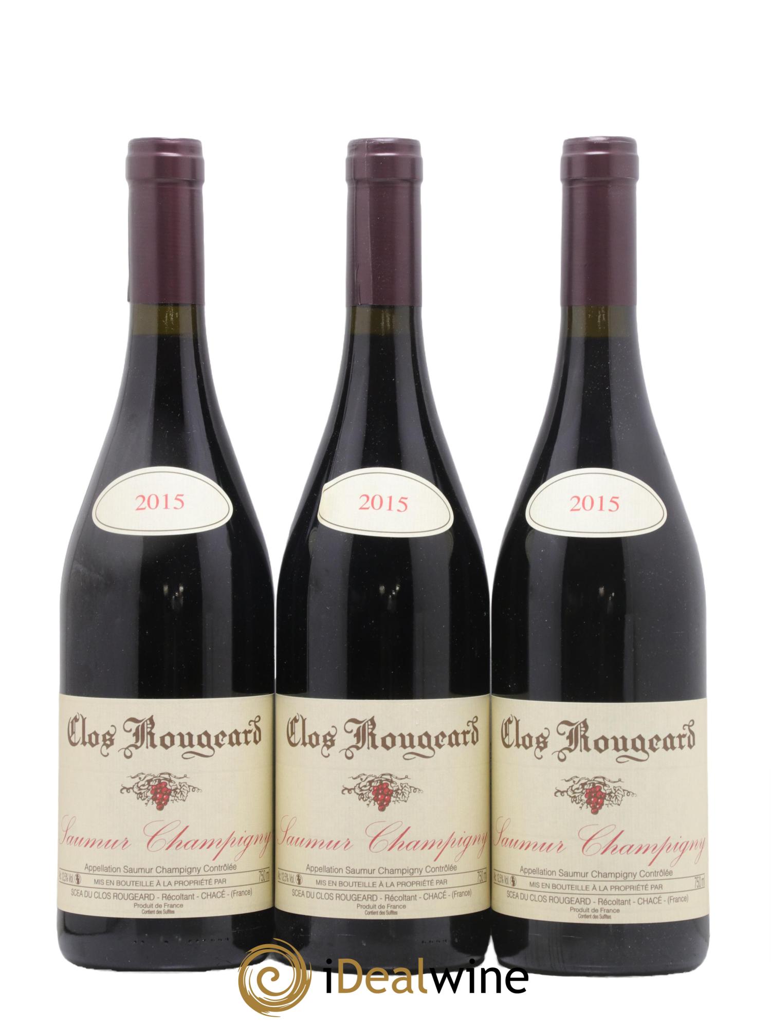 Saumur-Champigny Clos Rougeard 2015 - Lotto di 3 bottiglie - 0