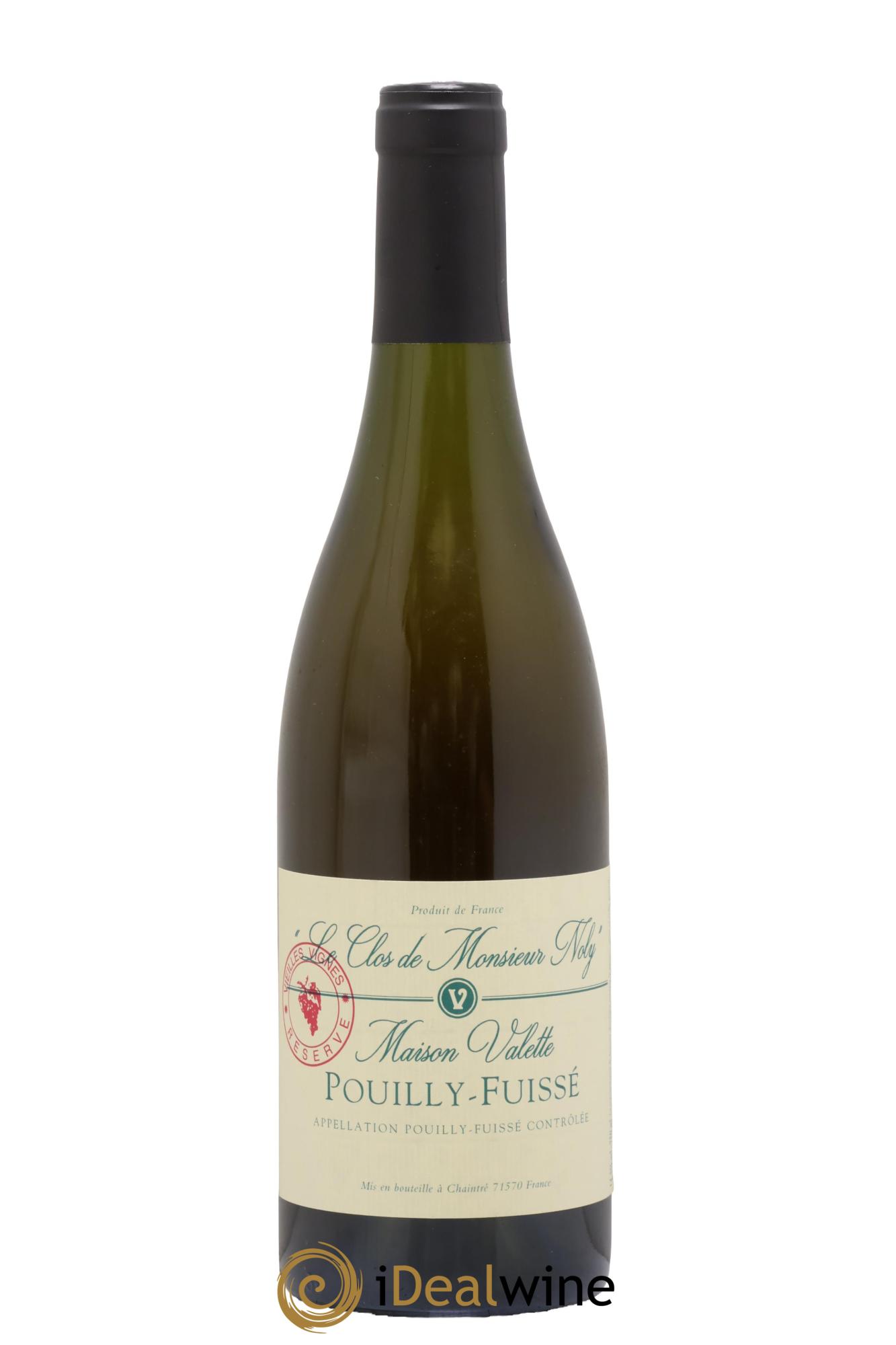 Pouilly-Fuissé Clos de Monsieur Noly Vieilles Vignes Valette (Domaine) - Posten von 1 Flasche - 0