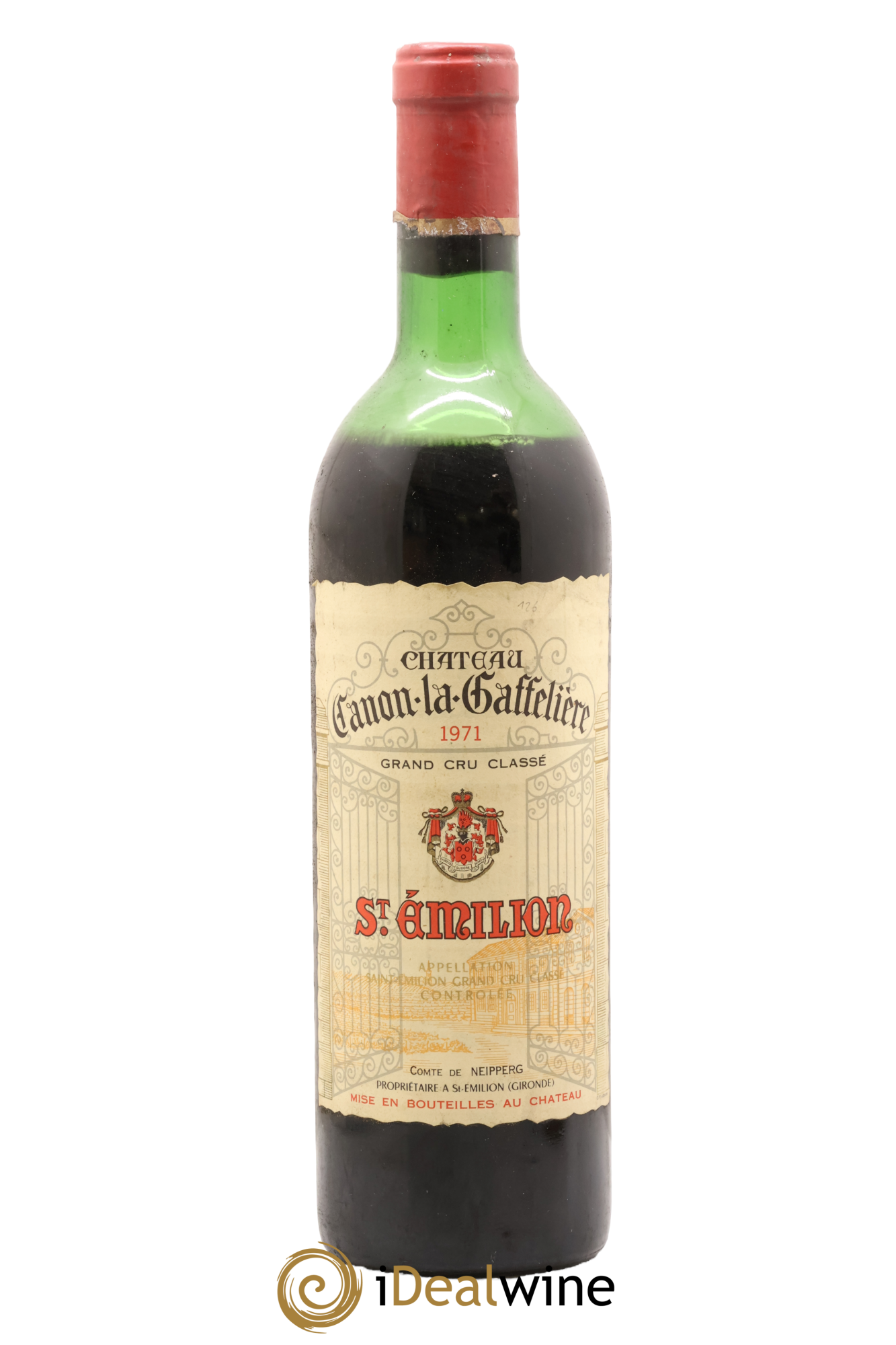 Château Canon la Gaffelière 1er Grand Cru Classé B 1971 - Posten von 1 Flasche - 0