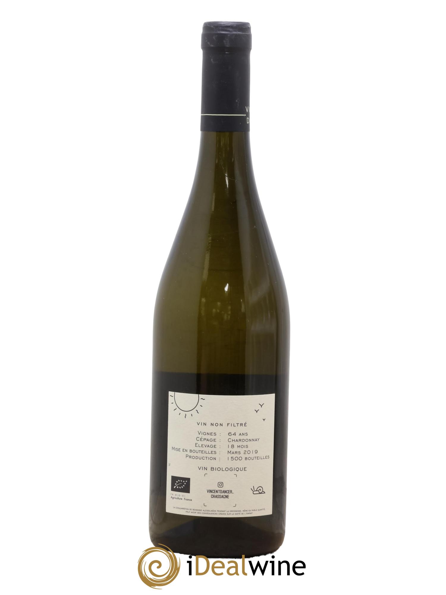 Chassagne-Montrachet 1er Cru (Morgeot) Tête du Clos Vincent Dancer 2017 - Lot de 1 bouteille - 1
