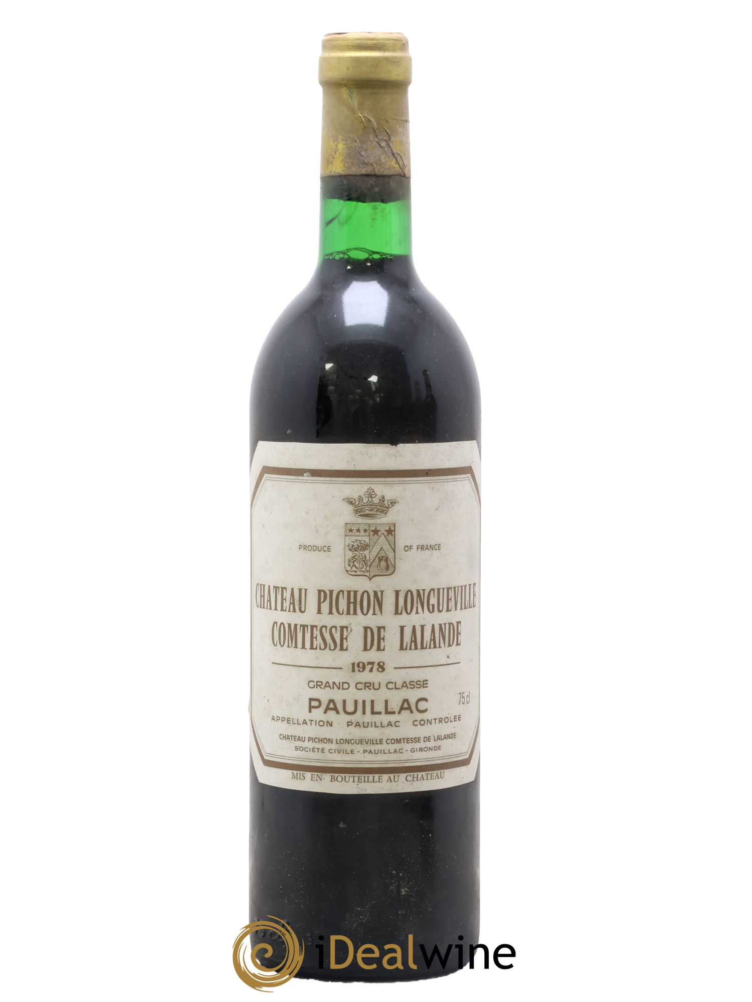 Château Pichon Longueville Comtesse de Lalande 2ème Grand Cru Classé 1978 - Posten von 1 Flasche - 0