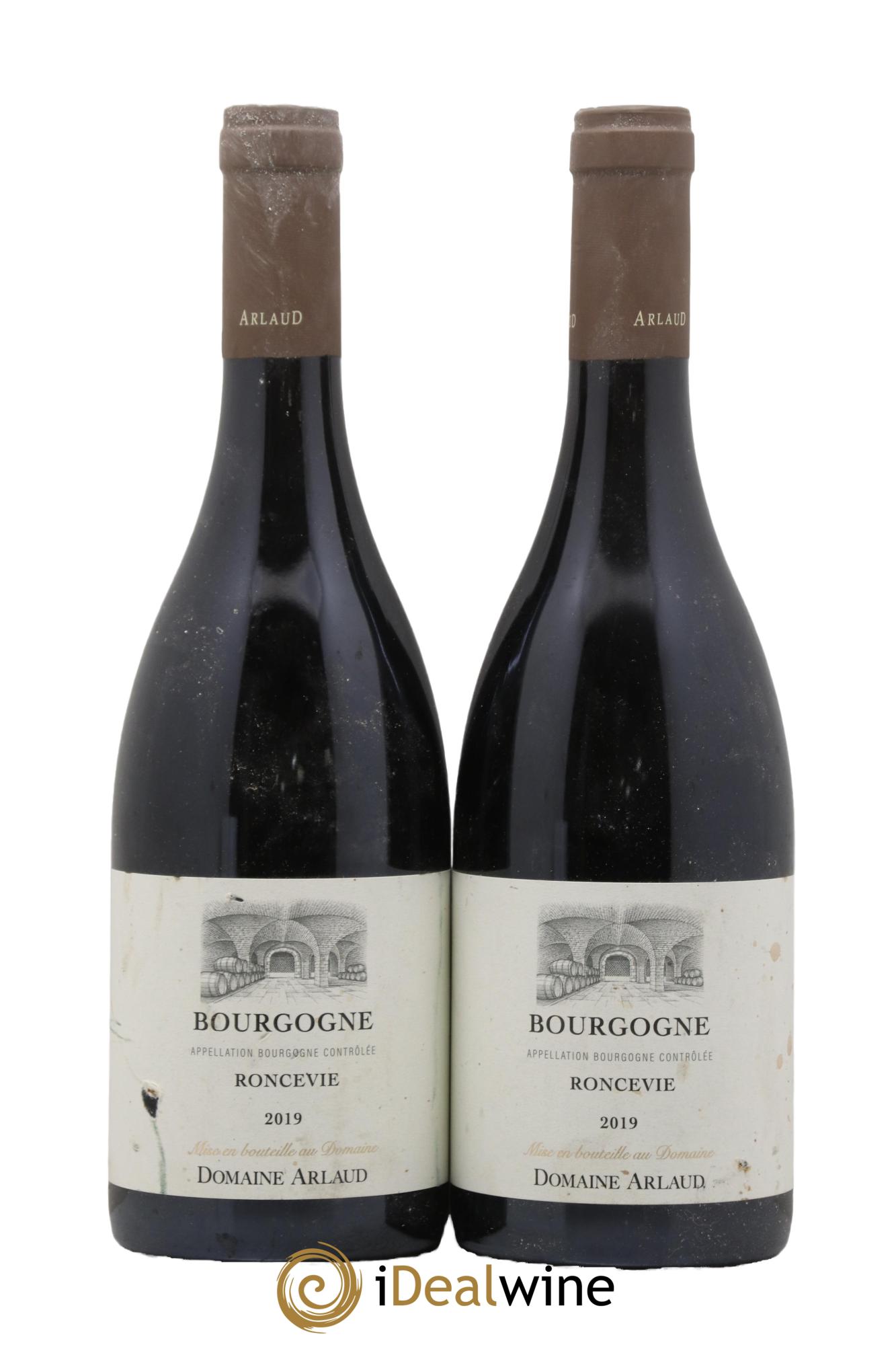 Bourgogne Roncevie Arlaud 2019 - Lot de 2 bouteilles - 0