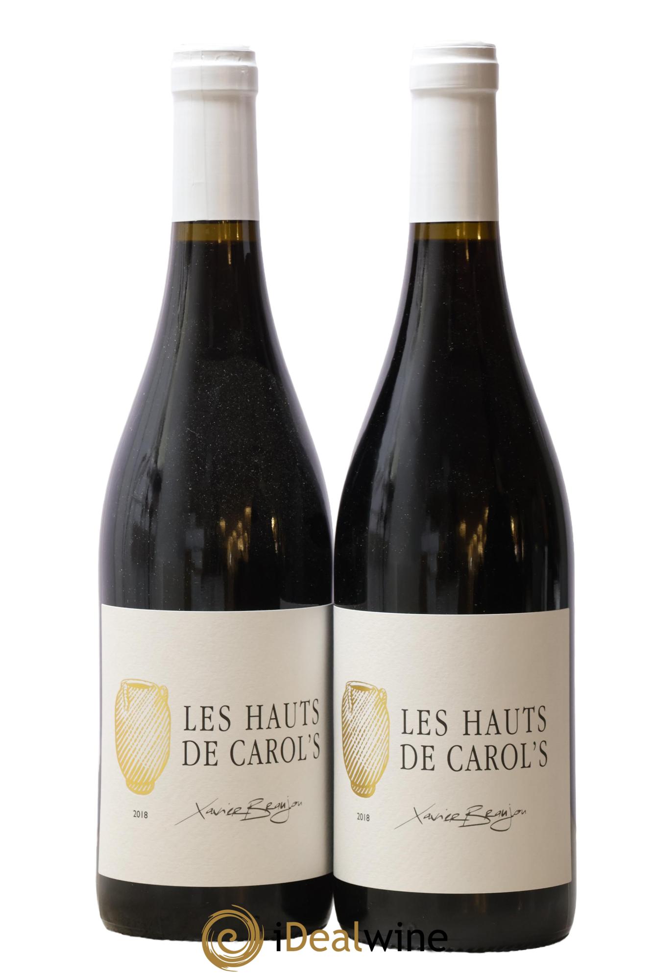 Pays d'Hérault Les Hauts de Carol's Terrasse d'Elise (Domaine de la) 2018 - Lot de 2 bouteilles - 0