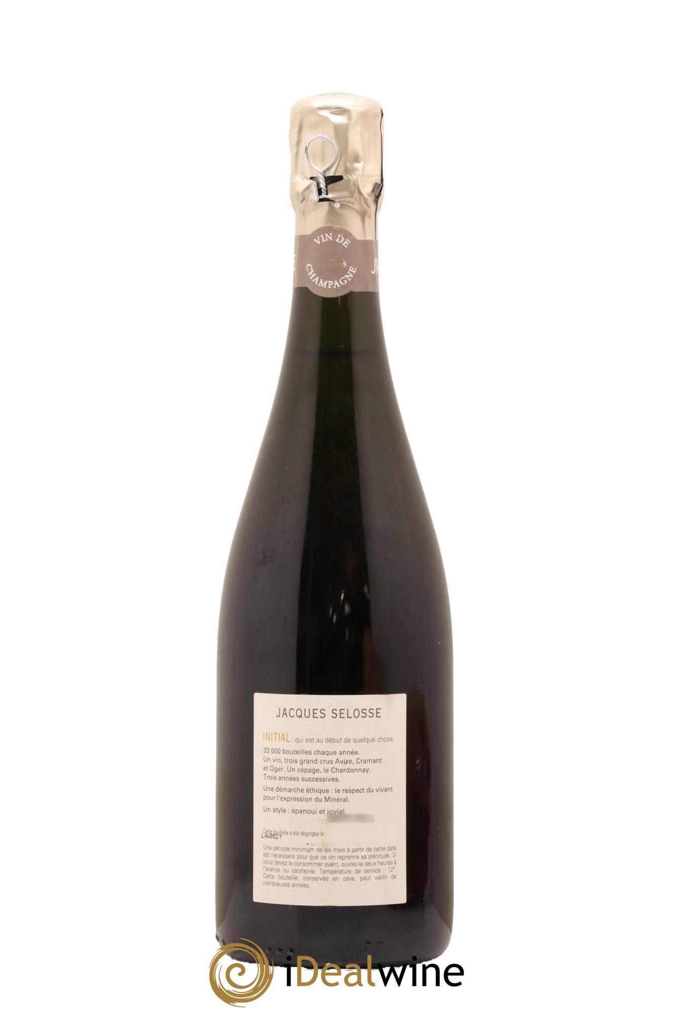 Initial Brut Jacques Selosse - Lot de 1 bouteille - 1