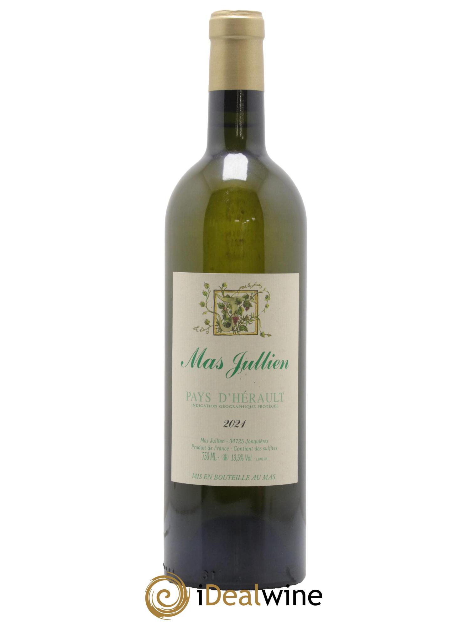 Pays d'Hérault Mas Jullien Olivier Jullien 2021 - Lot de 1 bouteille - 0