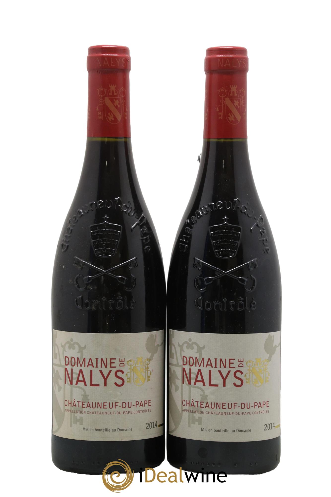Châteauneuf-du-Pape Château de Nalys 2014 - Lot of 2 bottles - 0