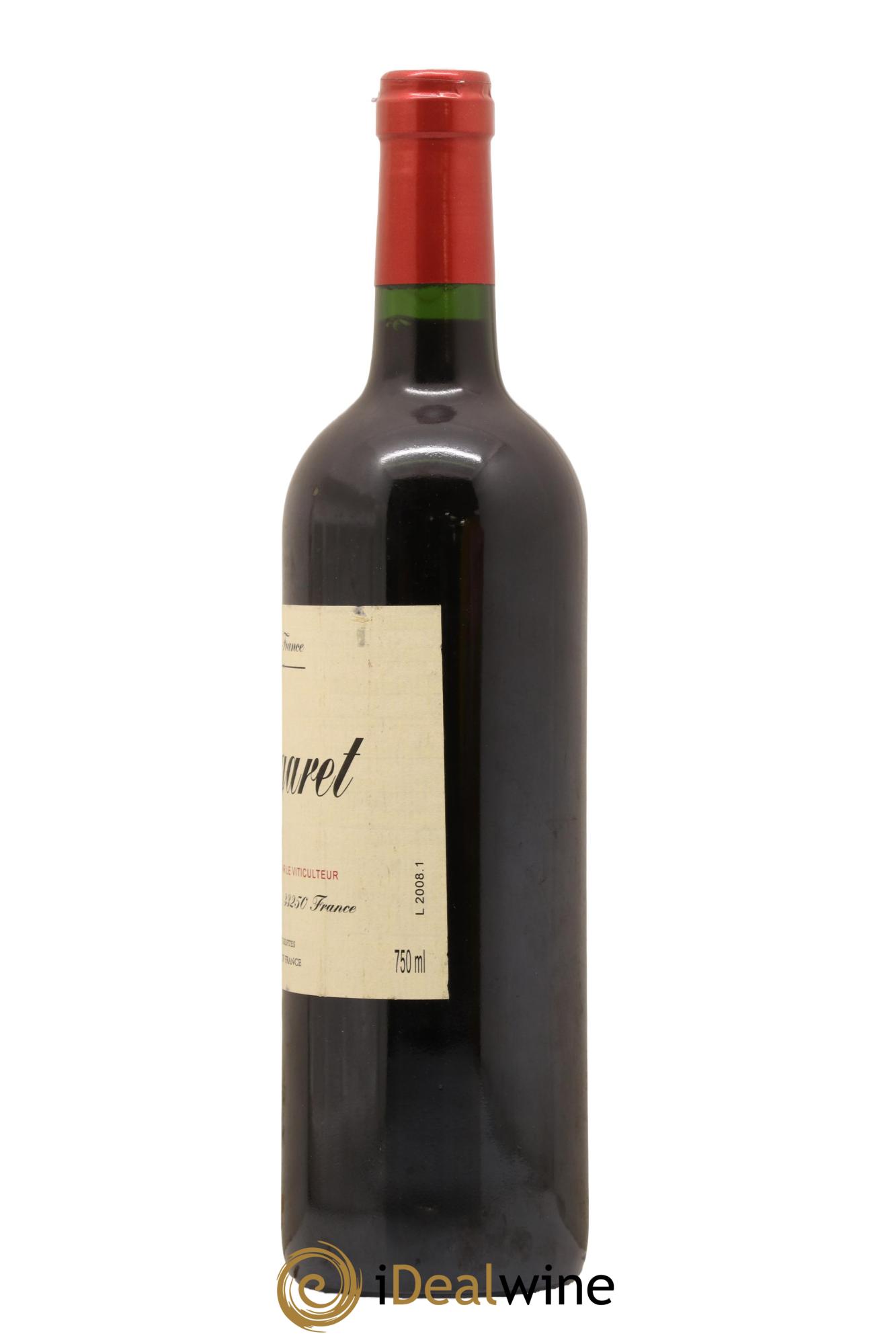 Domaine du Jaugaret 2008 - Lot de 1 bouteille - 1