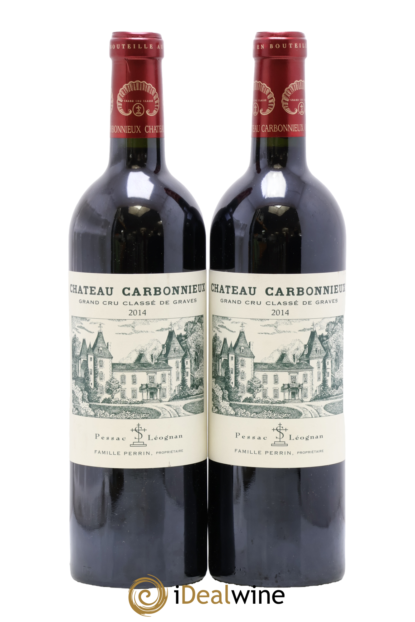 Château Carbonnieux Cru Classé de Graves 2014 - Lote de 2 botellas - 0