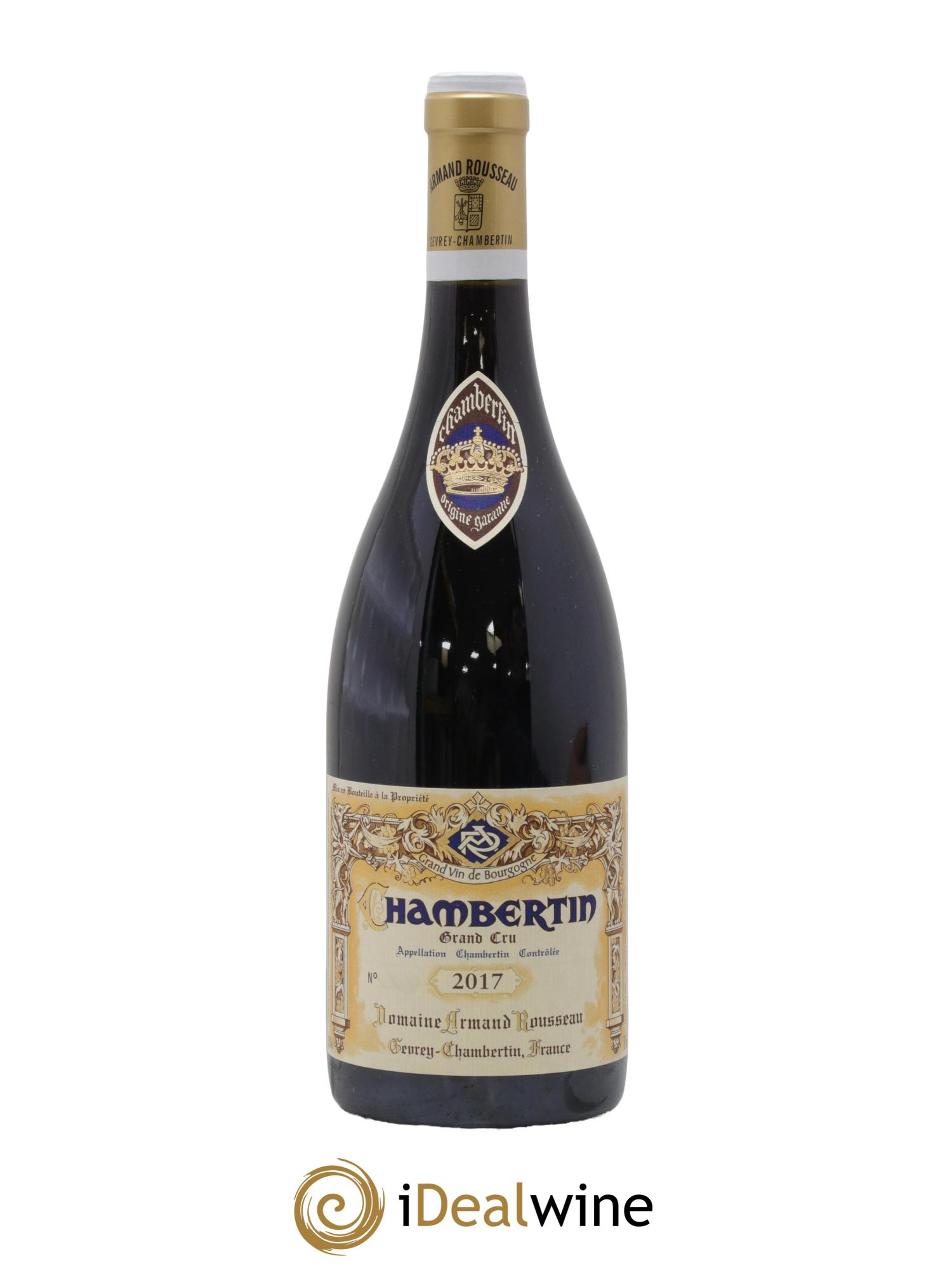 Chambertin Grand Cru Armand Rousseau (Domaine) 2017 - Lot de 1 bouteille - 0