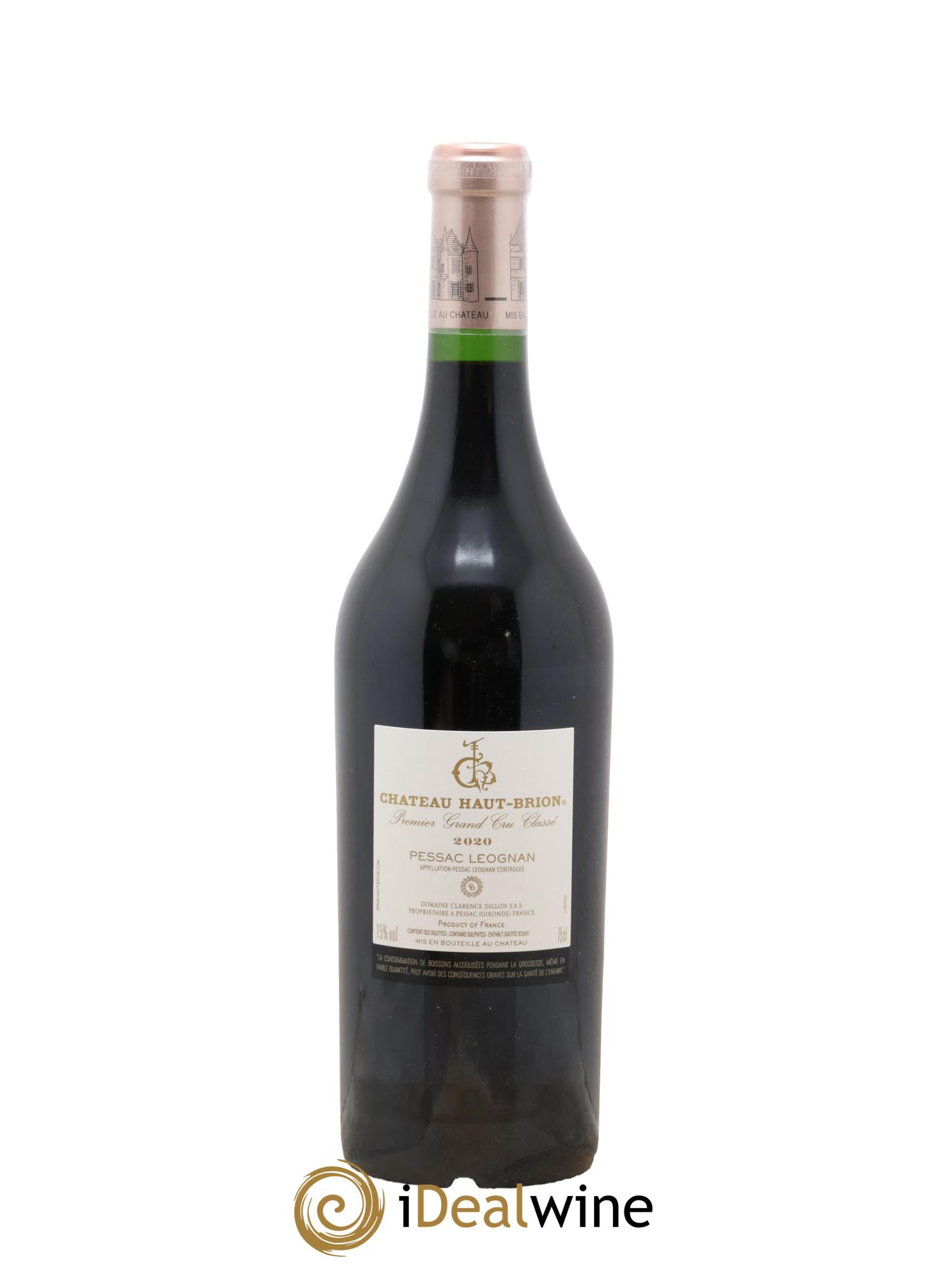 Château Haut Brion 1er Grand Cru Classé 2020 - Lotto di 1 bottiglia - 2