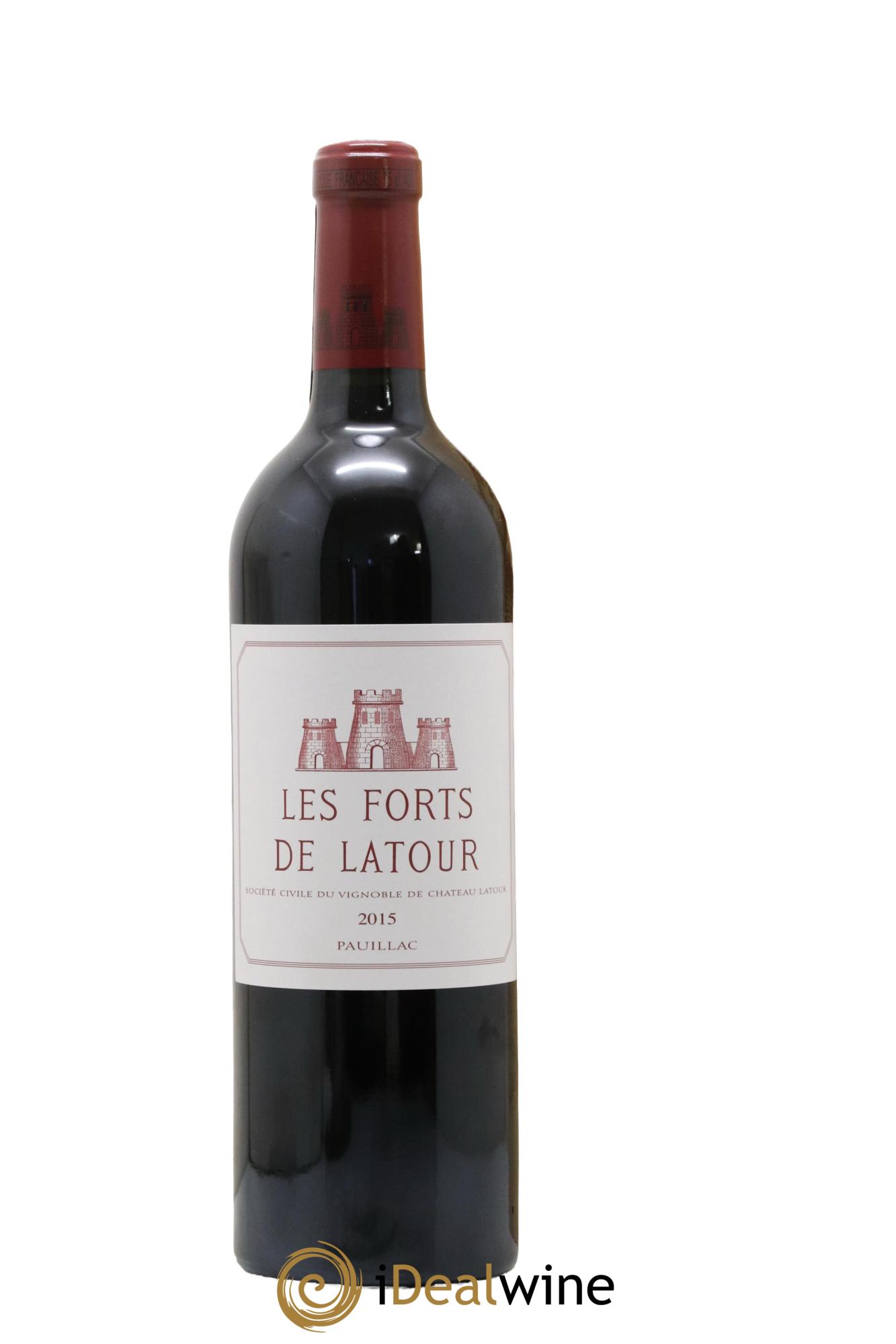 Les Forts de Latour Second Vin 2015 - Lot de 1 bouteille - 0