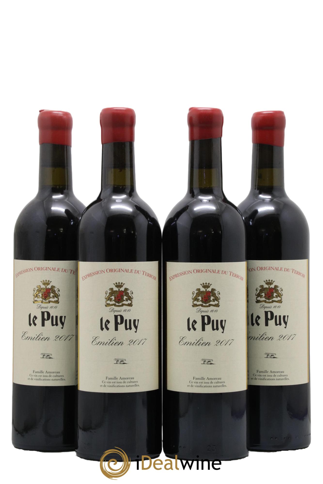 Le Puy - Cuvée Emilien 2017 - Lot of 4 bottles - 0