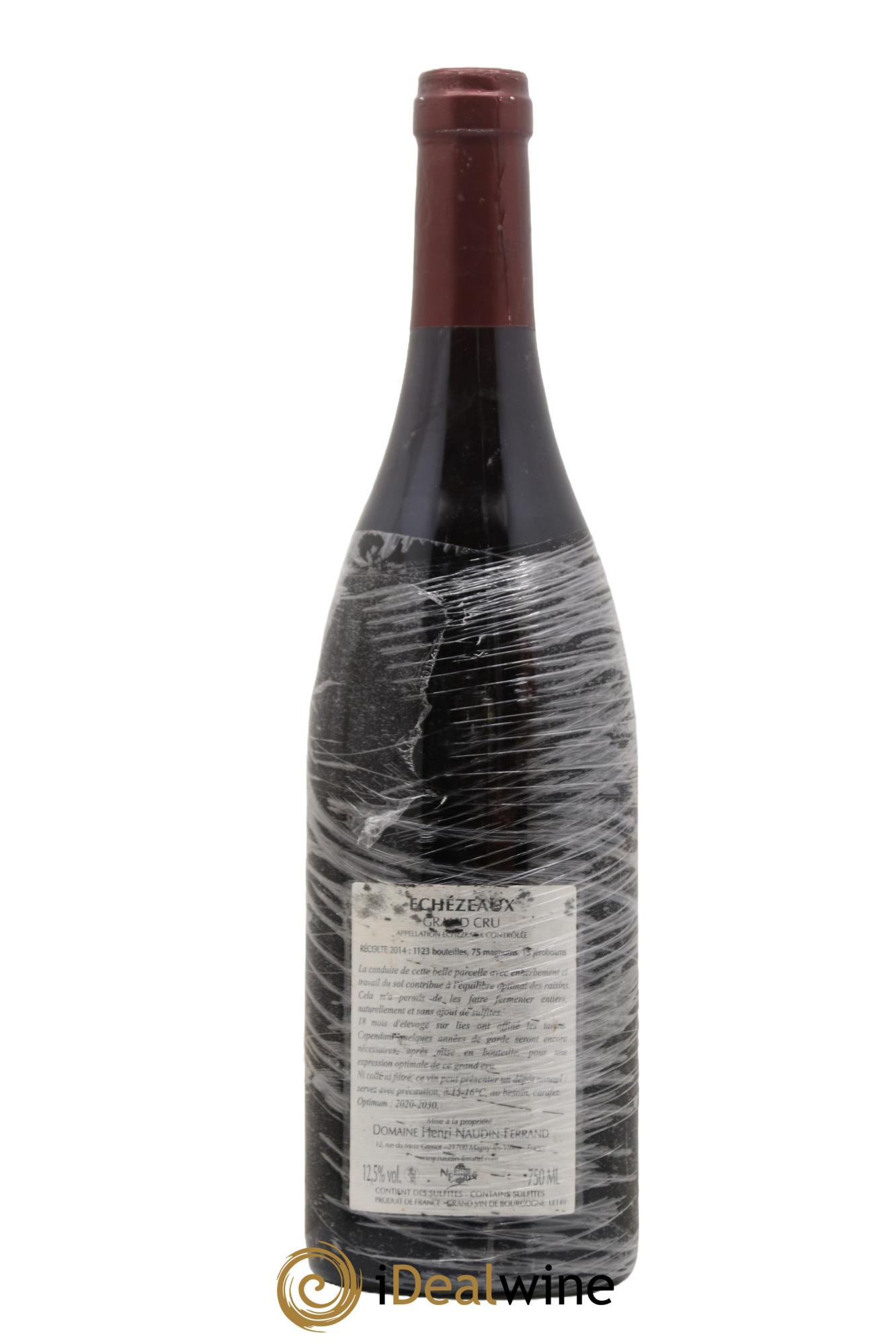 Echezeaux Grand Cru Naudin-Ferrand (Domaine) 2014 - Lot de 1 bouteille - 1