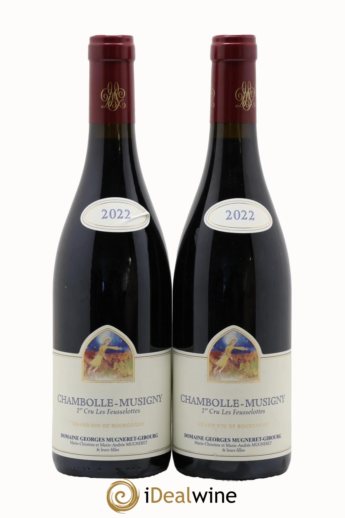 Chambolle-Musigny 1er Cru Les Feusselottes Mugneret-Gibourg (Domaine) 2022 - Lot de 2 bouteilles - 0