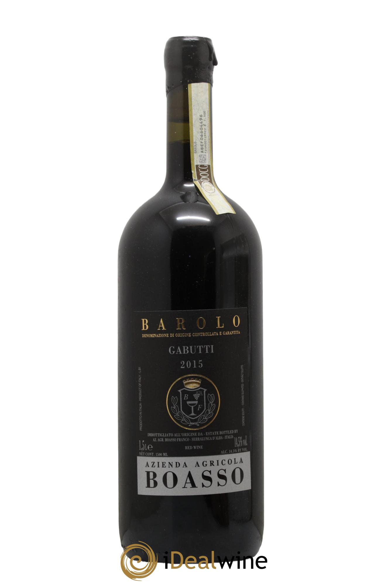 Barolo DOCG Gabutti Boasso 2015 - Lot of 1 magnum - 0