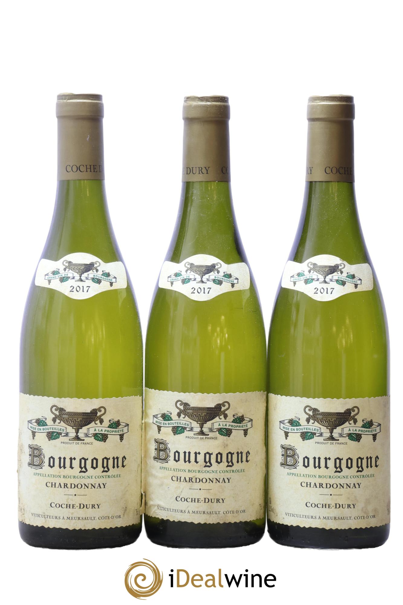 Bourgogne Coche Dury (Domaine) 2017 - Lot de 3 bouteilles - 0