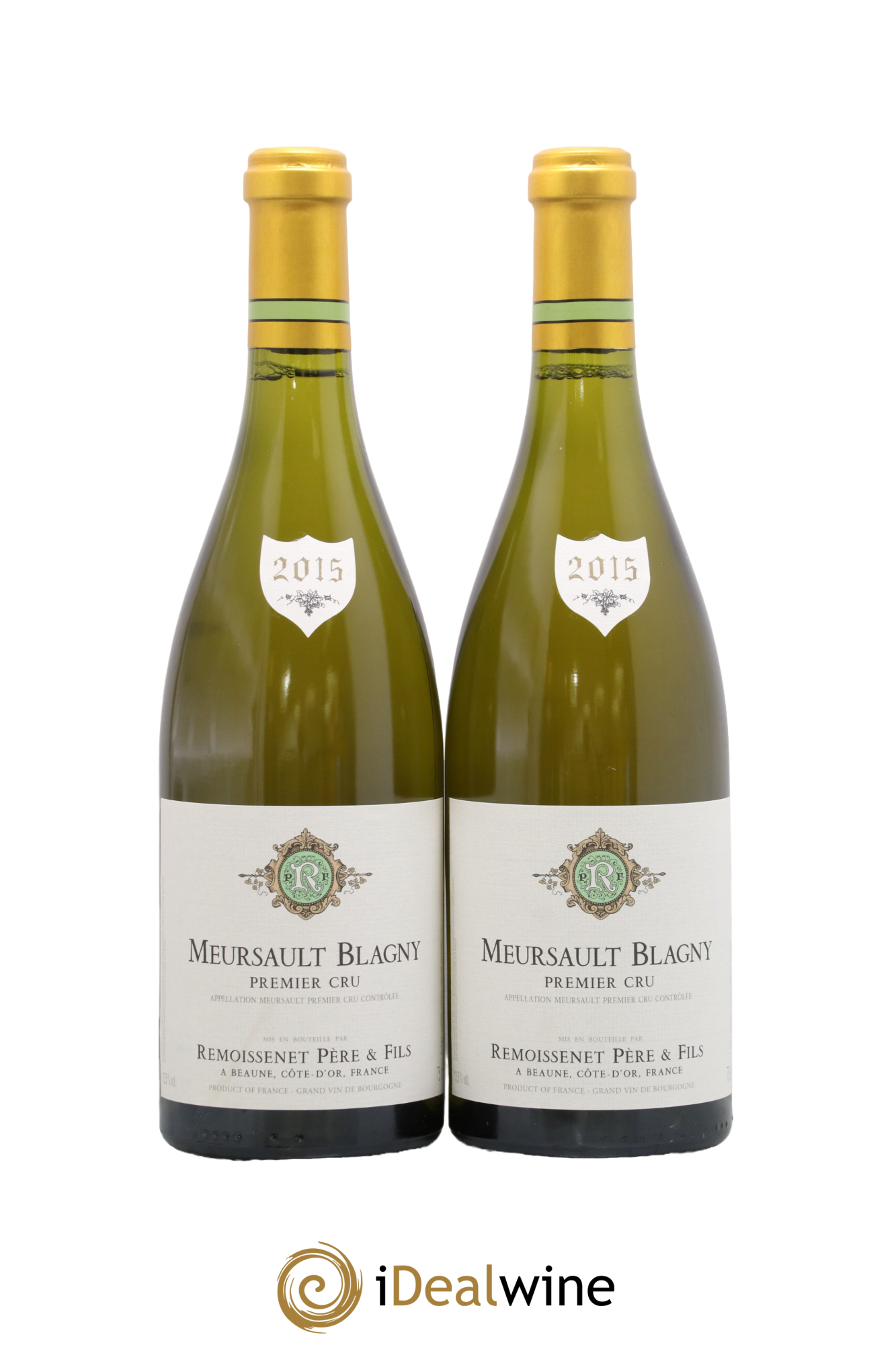 Meursault 1er Cru Blagny Remoissenet Père et Fils 2015 - Lot de 2 bouteilles - 0