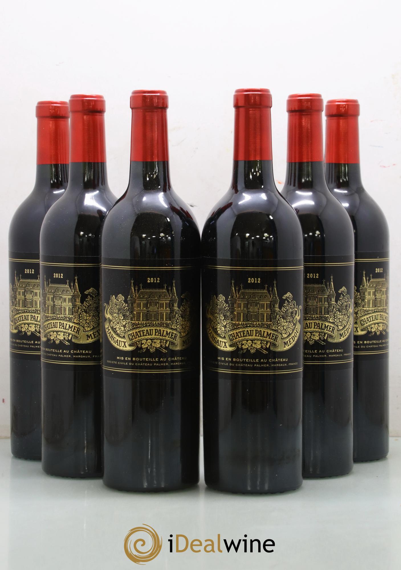 Château Palmer 3ème Grand Cru Classé 2012 - Lot de 6 bouteilles - 0