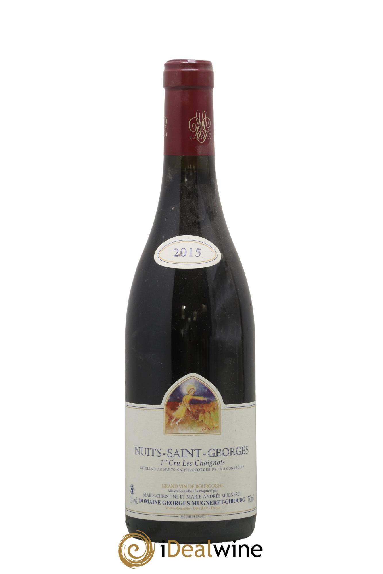 Nuits-Saint-Georges 1er Cru Les Chaignots Mugneret-Gibourg (Domaine) 2015 - Lot de 1 bouteille - 0