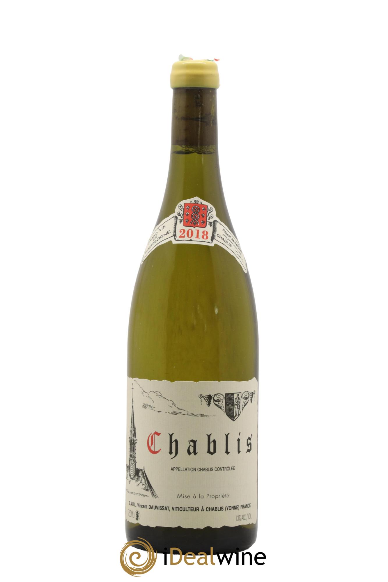 Chablis Vincent Dauvissat (Domaine) 2018 - Lotto di 1 bottiglia - 0