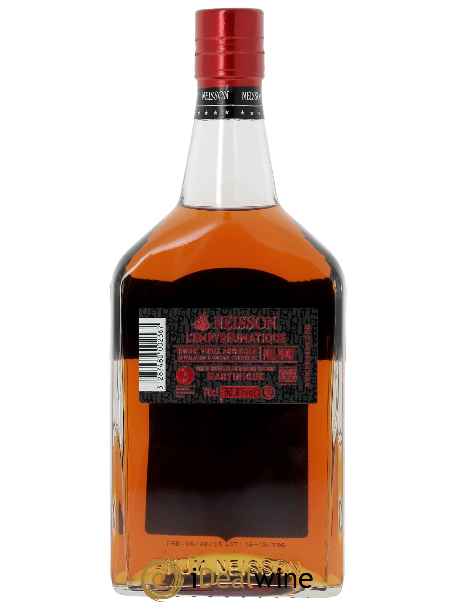 Rhum Neisson L'Empyreumatique Itinéraires  - Lotto di 1 bottiglia - 2