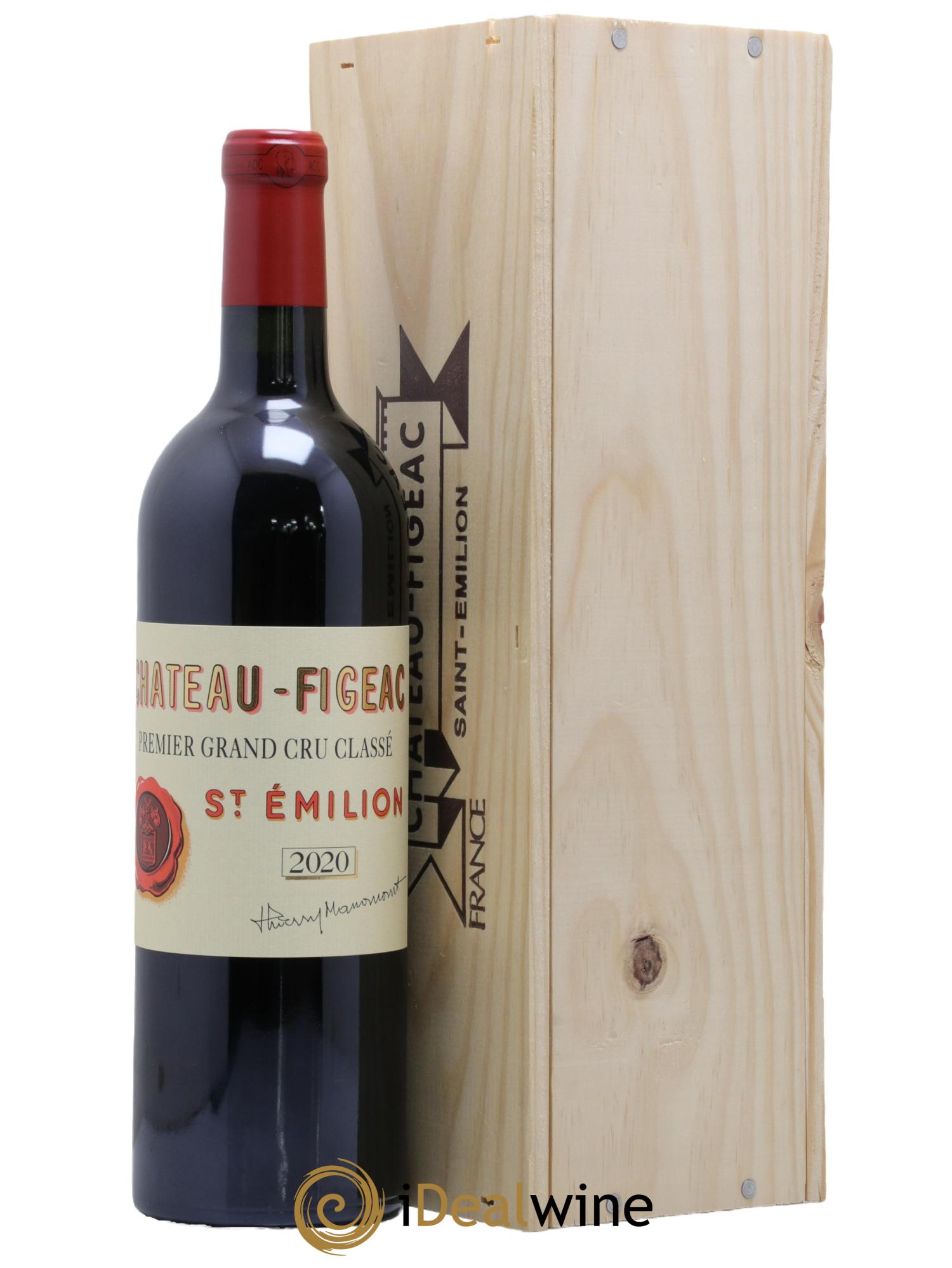 Château Figeac 1er Grand Cru Classé A 2020 - Lot de 1 bouteille - 0