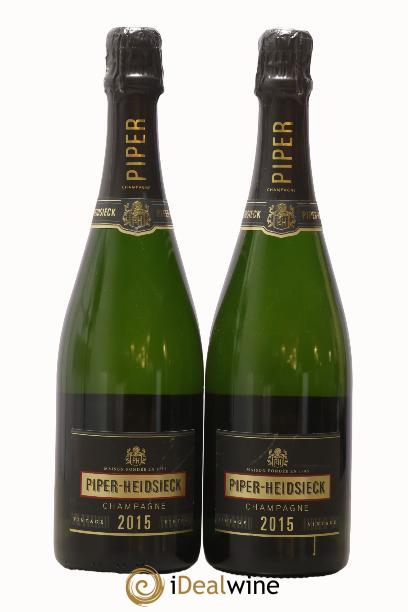 Brut Piper Heidsieck 2015 - Lot of 2 bottles - 0