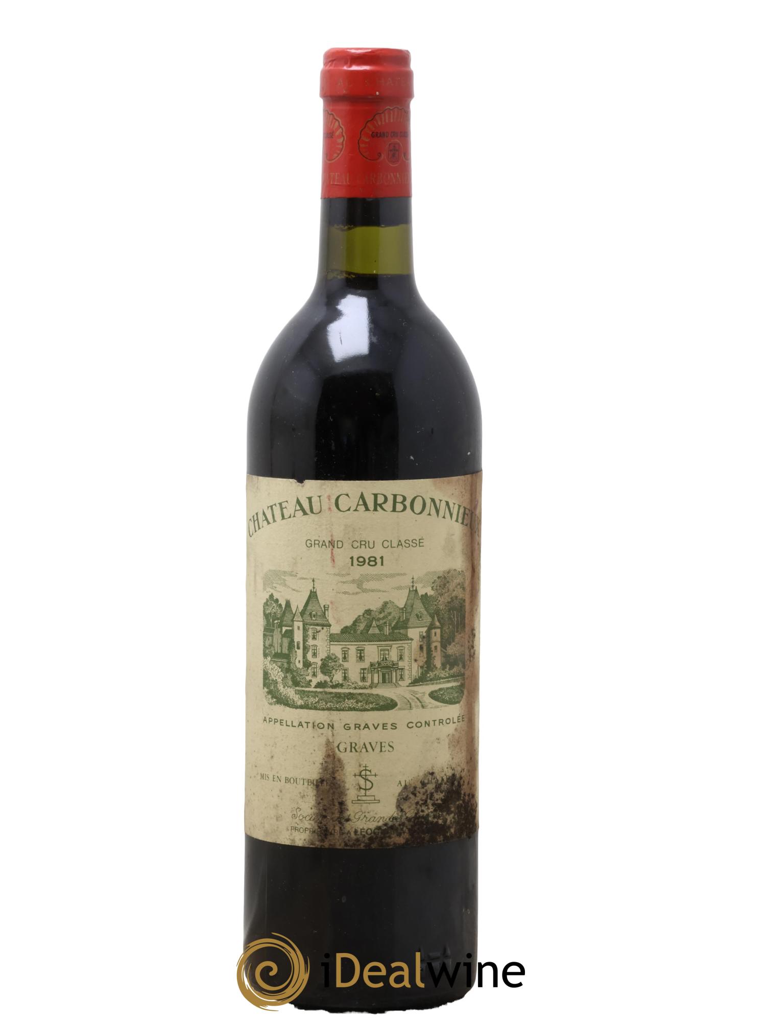 Château Carbonnieux Cru Classé de Graves 1981 - Posten von 1 Flasche - 0