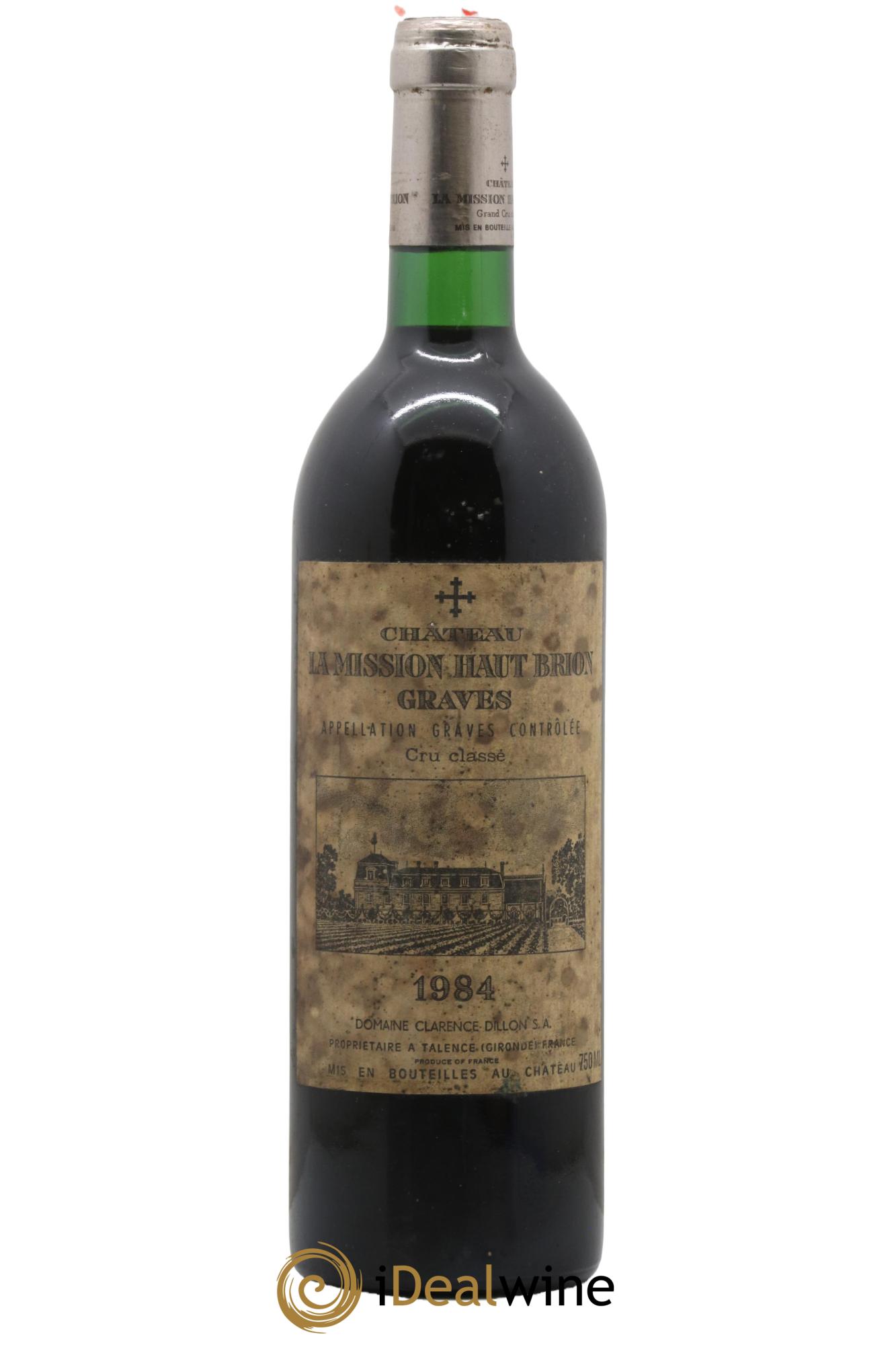 Château la Mission Haut-Brion Cru Classé de Graves 1984 - Lot of 1 bottle - 0