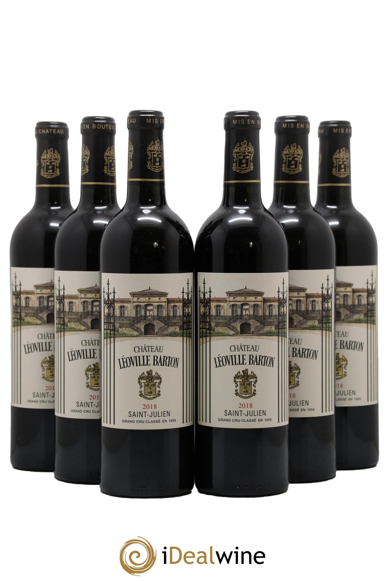 Château Léoville Barton 2ème Grand Cru Classé 2018 - Lot of 6 bottles - 0