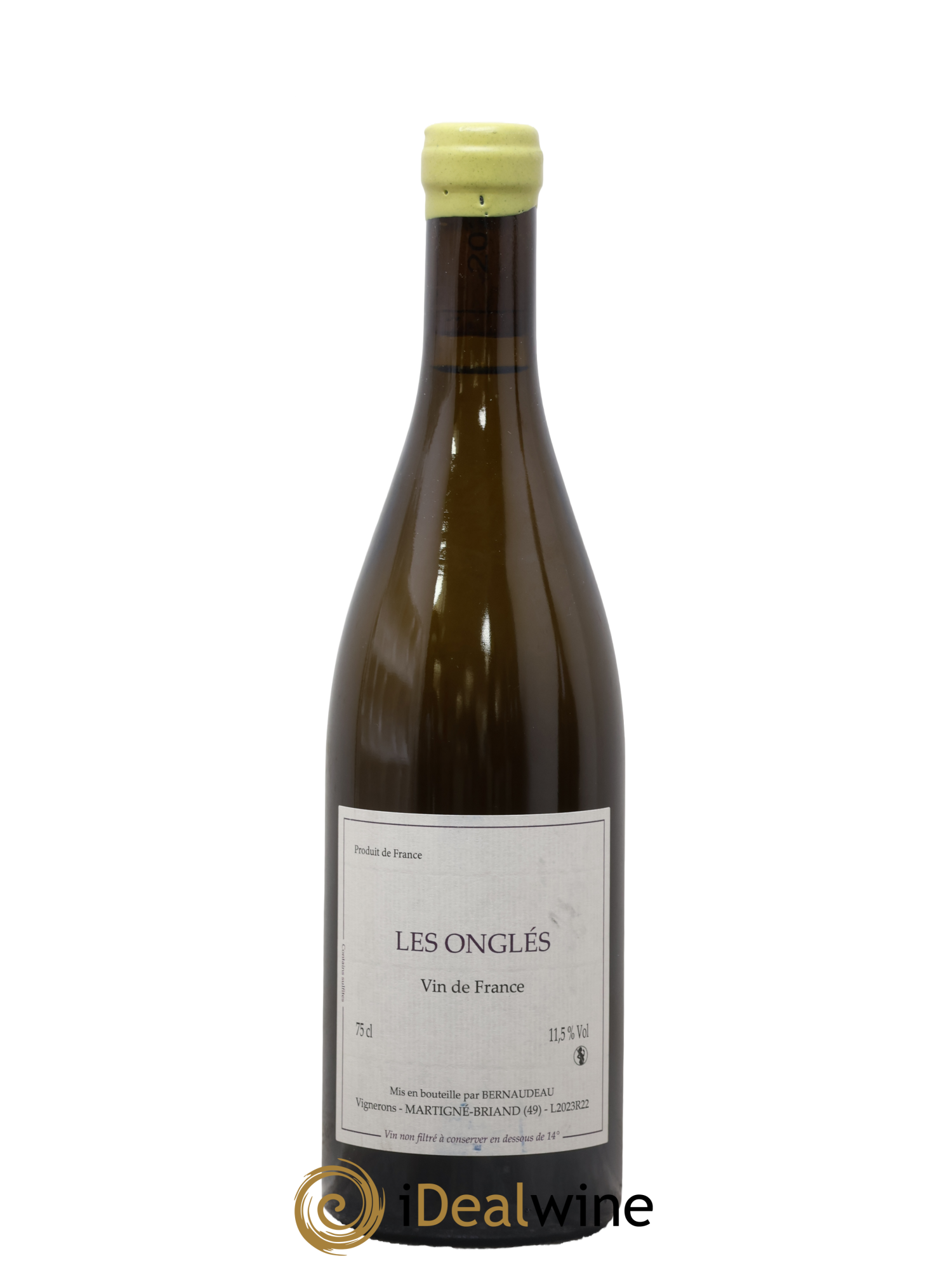 Vin de France Les Onglés Stéphane Bernaudeau 2023 - Lot de 1 bouteille - 0