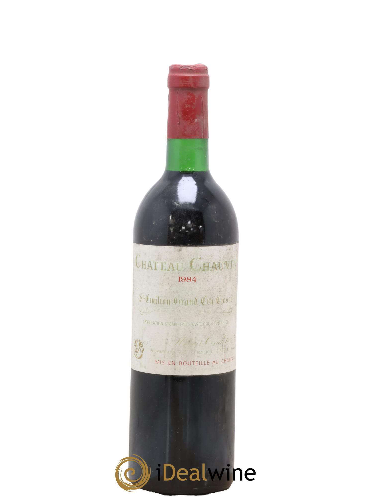 Château Chauvin Grand Cru Classé 1984 - Lot de 1 bouteille - 0