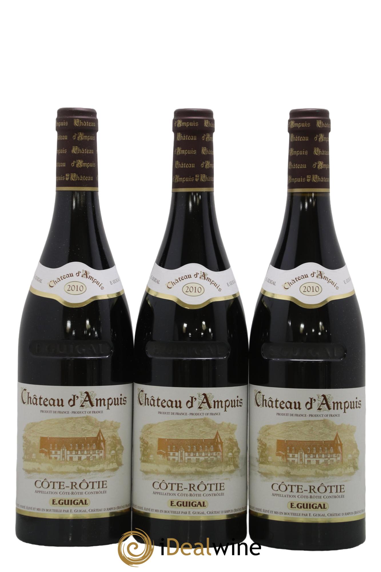 Côte-Rôtie Château d'Ampuis Guigal 2010 - Lot de 12 bouteilles - 4