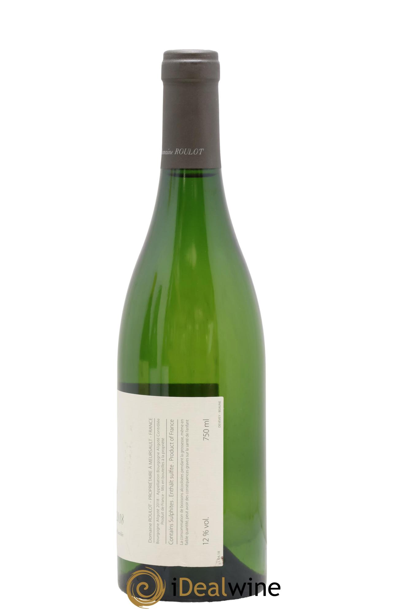 Bourgogne Aligoté Roulot (Domaine) 2018 - Lot de 1 bouteille - 1