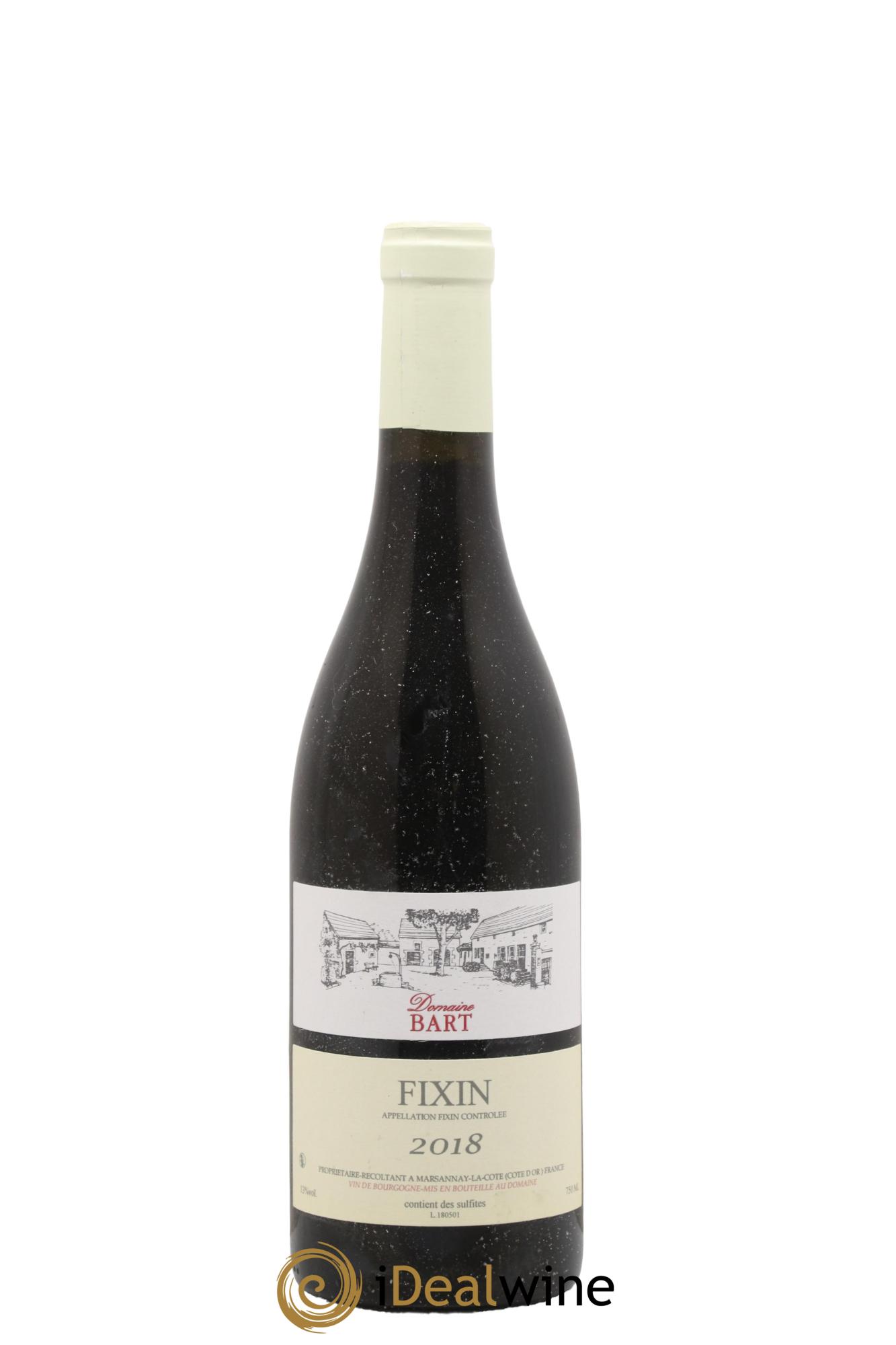 Fixin Bart (Domaine) 2018 - Lot de 1 bouteille - 0
