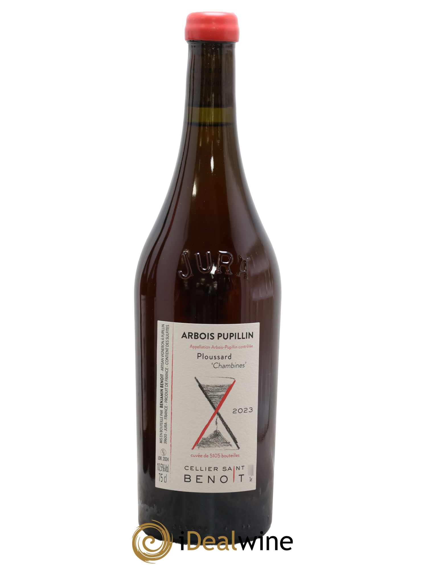 Arbois-Pupillin Ploussard Chambines Cellier Saint Benoît 2023 - Lot of 1 bottle - 0