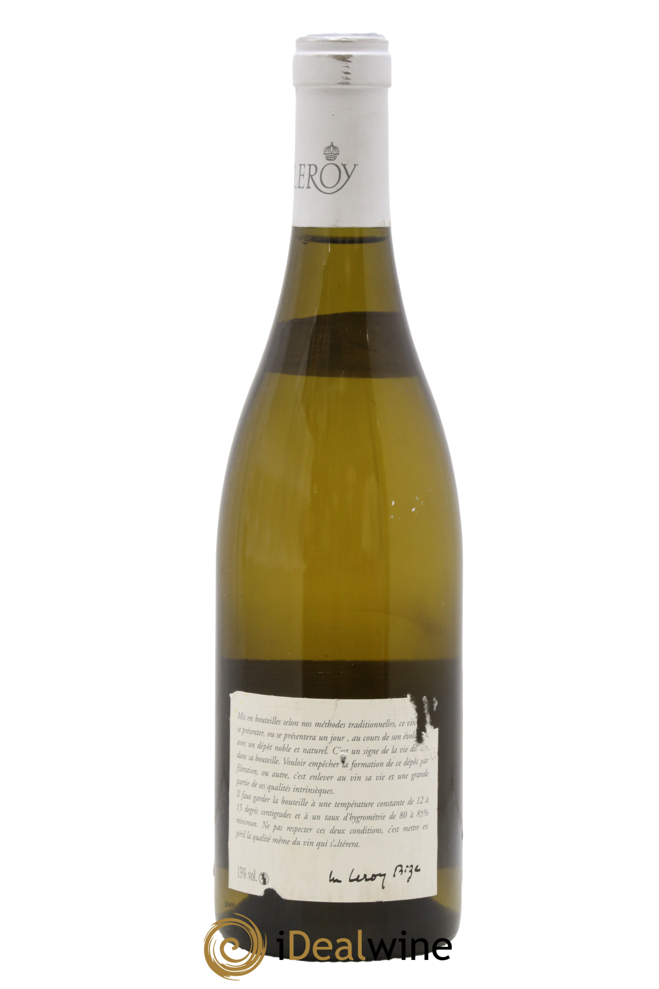 Meursault Leroy SA 2018 - Lot de 1 bouteille - 1